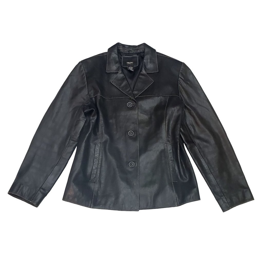 Mossimo Women's Black Leather Jacket